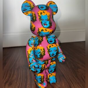 Bearbrick Andy Warhol Marilyn Monroe 400%